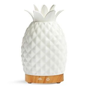 Pineapple Humidifier Ceramic White Top